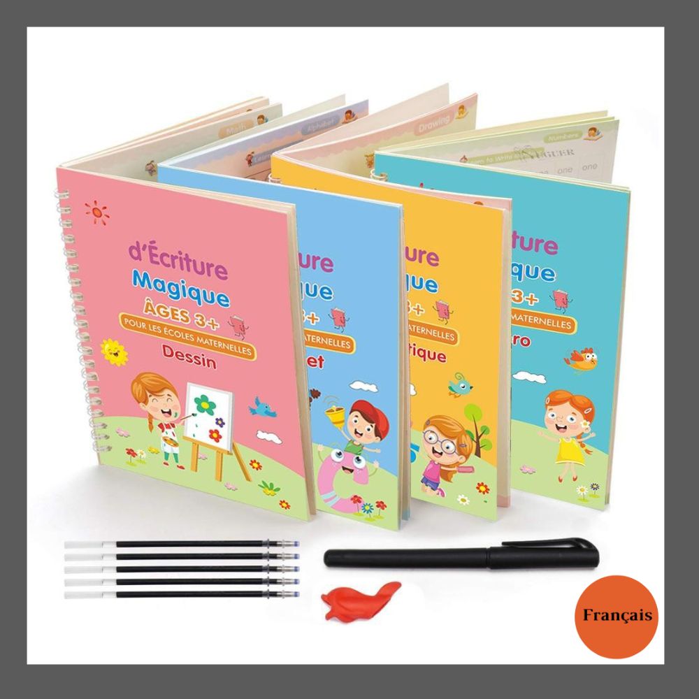 Calligraphy Writing Workbook Set (4 books)