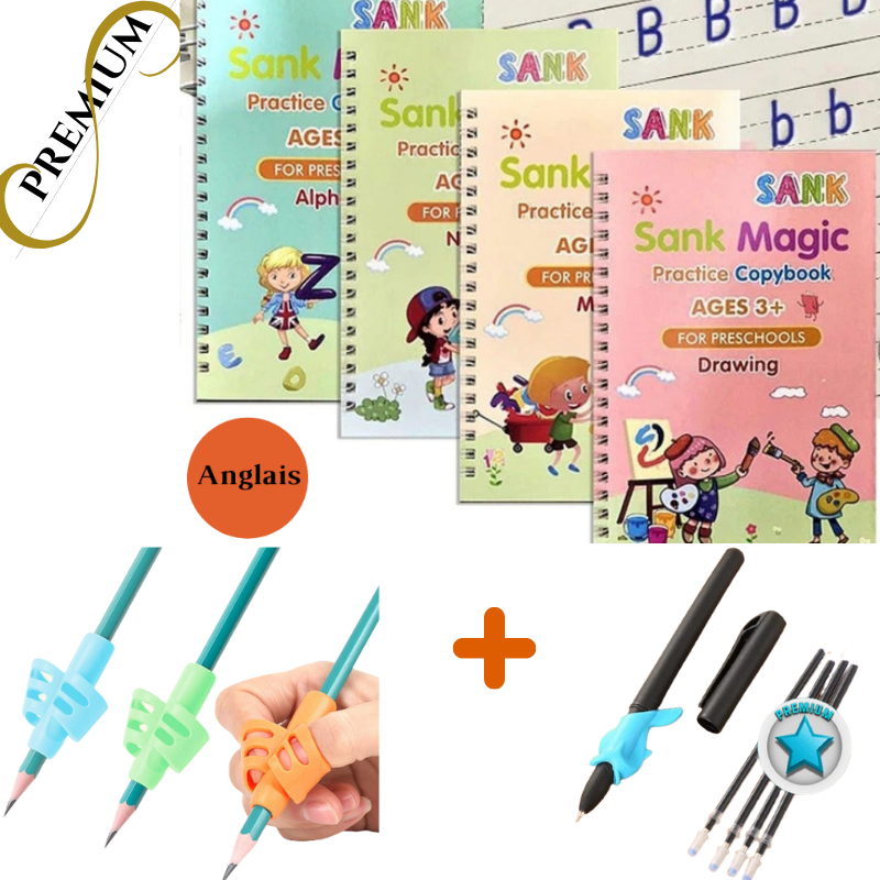 Calligraphy Writing Workbook Set (4 books)