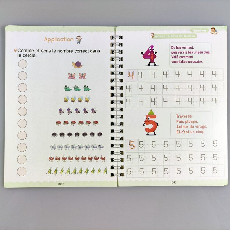 Calligraphy Writing Workbook Set (4 books)