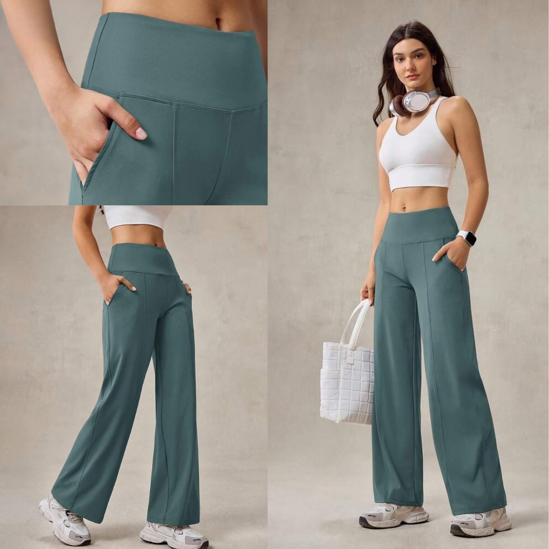 Lumia – Elegant Flowing Pants — Wide-Leg Fit