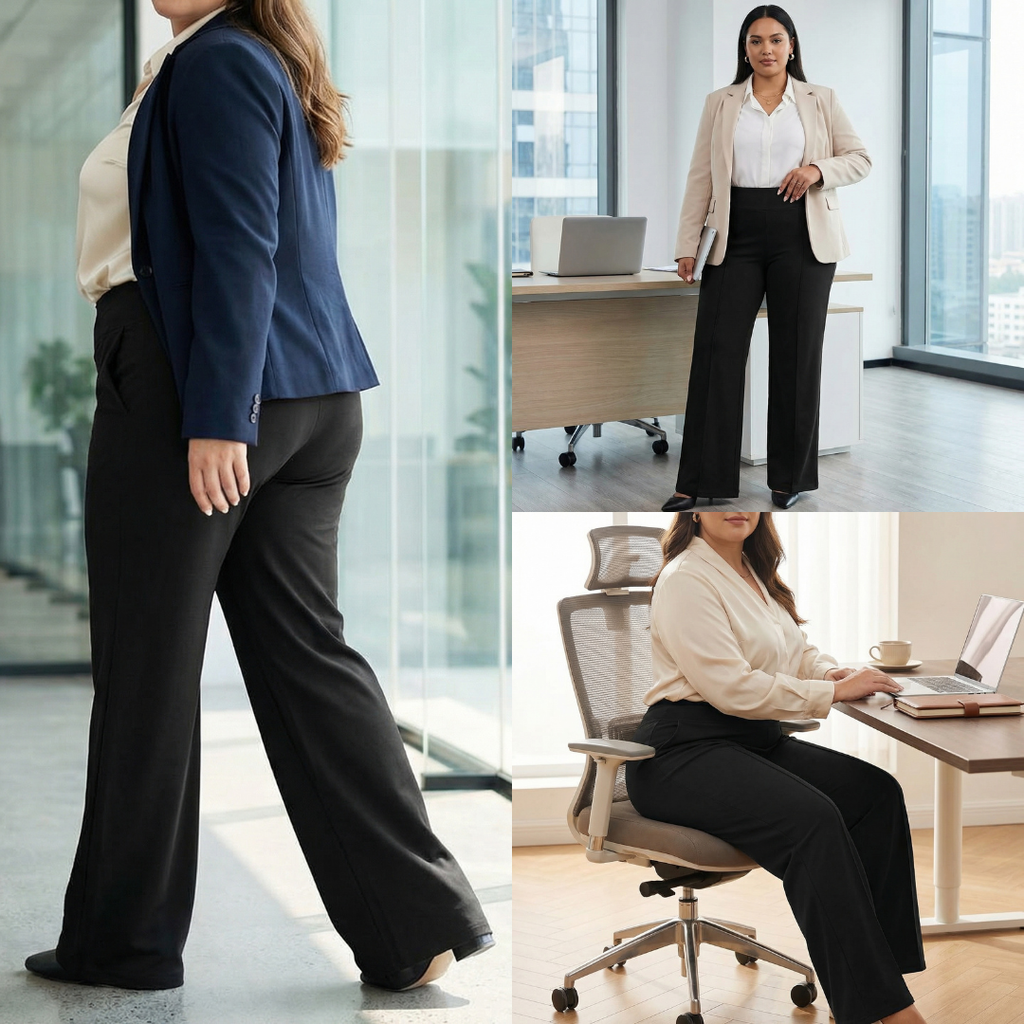 Lumia – Elegant Flowing Pants — Wide-Leg Fit