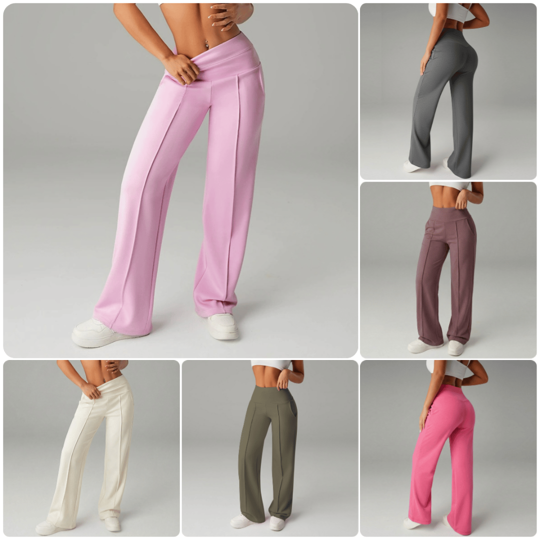 Lumia – Elegant Flowing Pants — Wide-Leg Fit